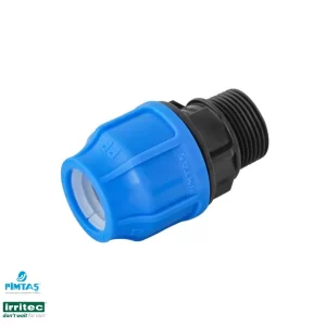 ADAPTADOR MACHO DE COMPRESION