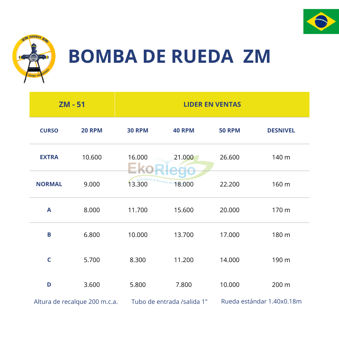 BOMBA ZM - 51 - Imagen 2